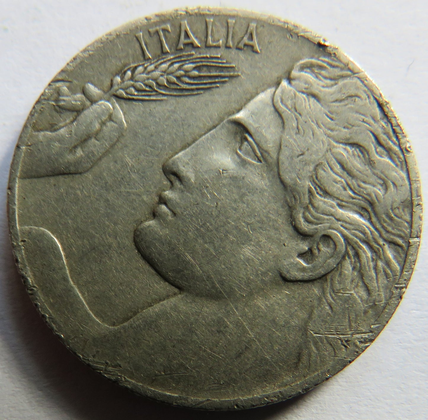 1912 Italy 20 Centesimi Coin