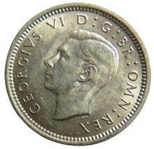 Load image into Gallery viewer, 1941 King George VI Silver Threepence Coin - High Grade
