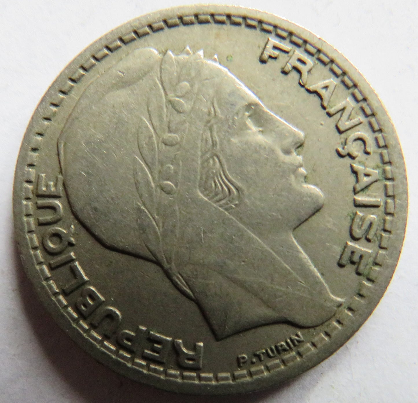 1946 France 10 Francs Coin