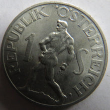 Load image into Gallery viewer, 1952 Austria One Schilling Coin
