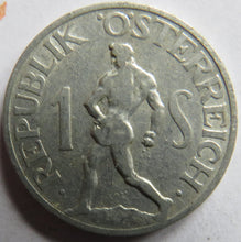 Load image into Gallery viewer, 1946 Austria One Schilling Coin
