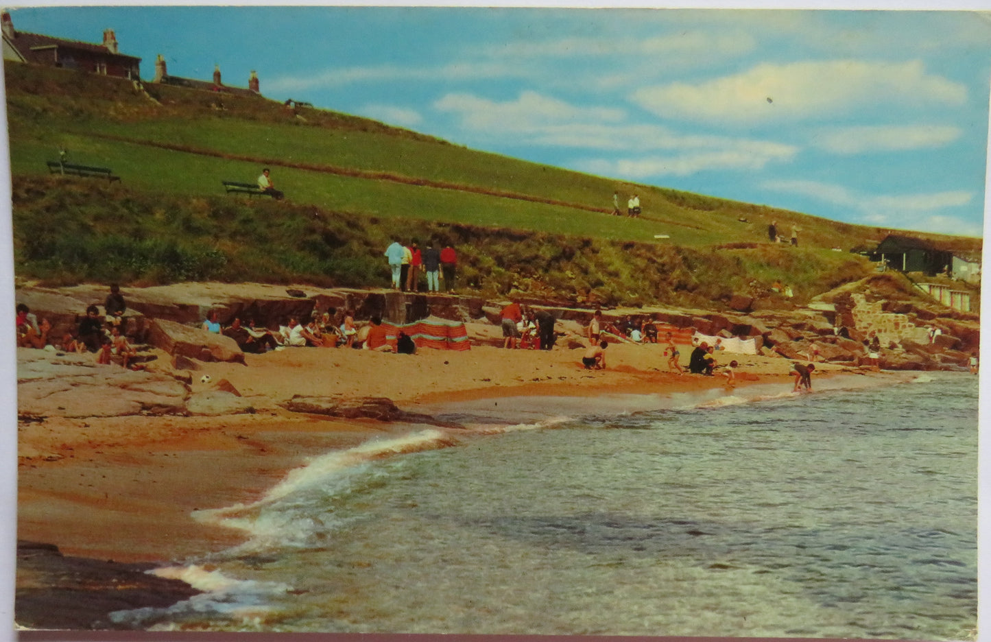 Vintage Postcard of Roome Bay, Crail 1969