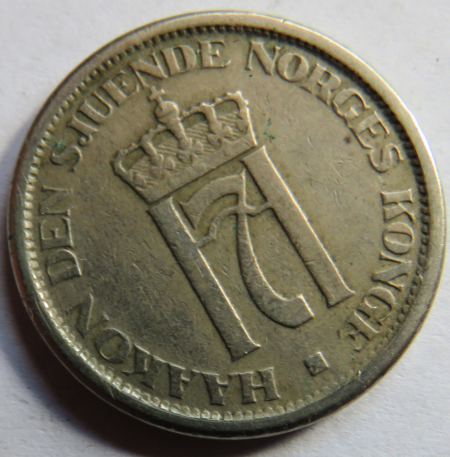 1951 Norway One Krone Coin