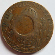 Load image into Gallery viewer, 1830 Brazil 40 Reis Coin
