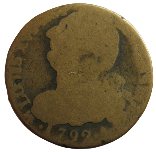 1792-A France 2 Sols Coin
