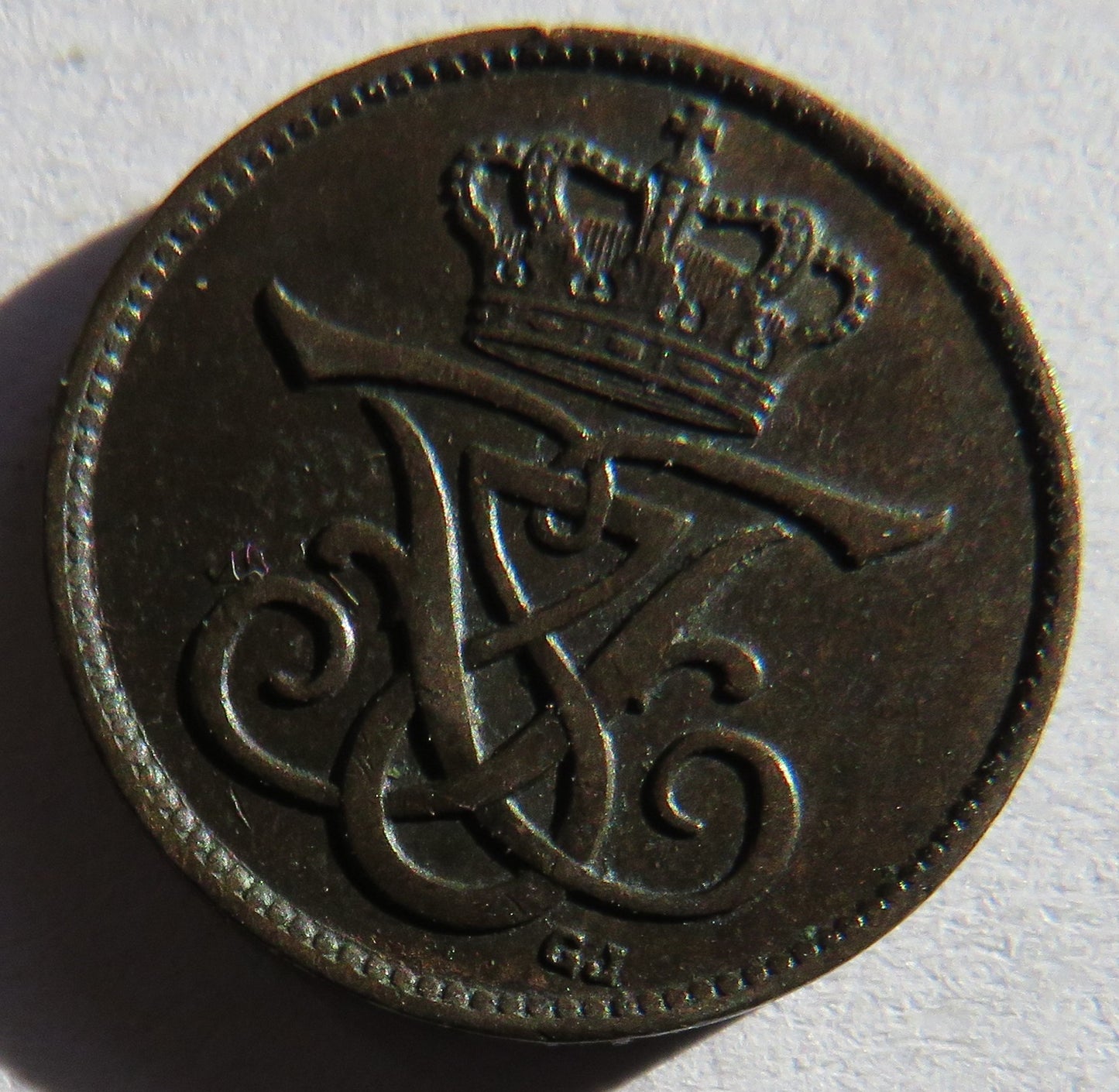 1912 Denmark One Ore Coin