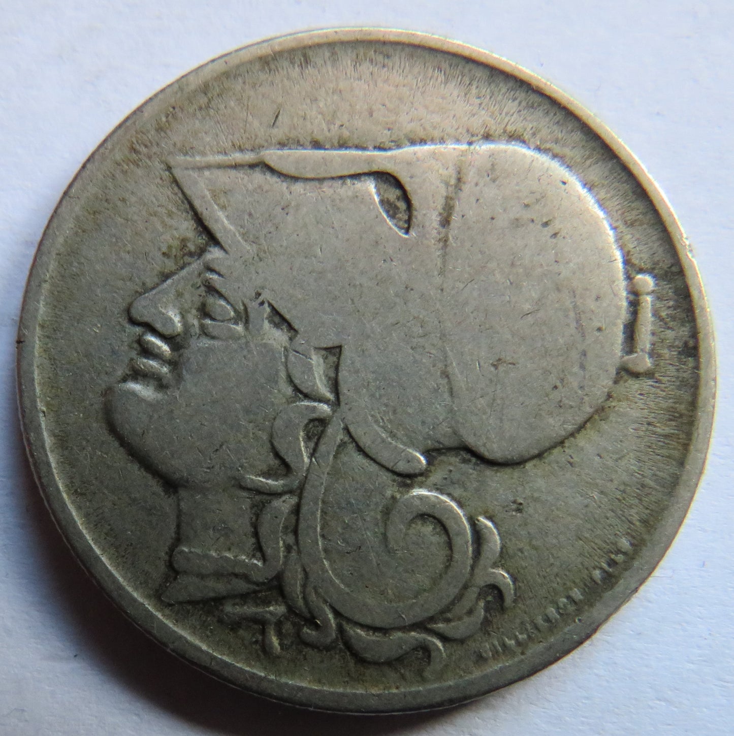 1926 Greece 2 Drachmai Coin
