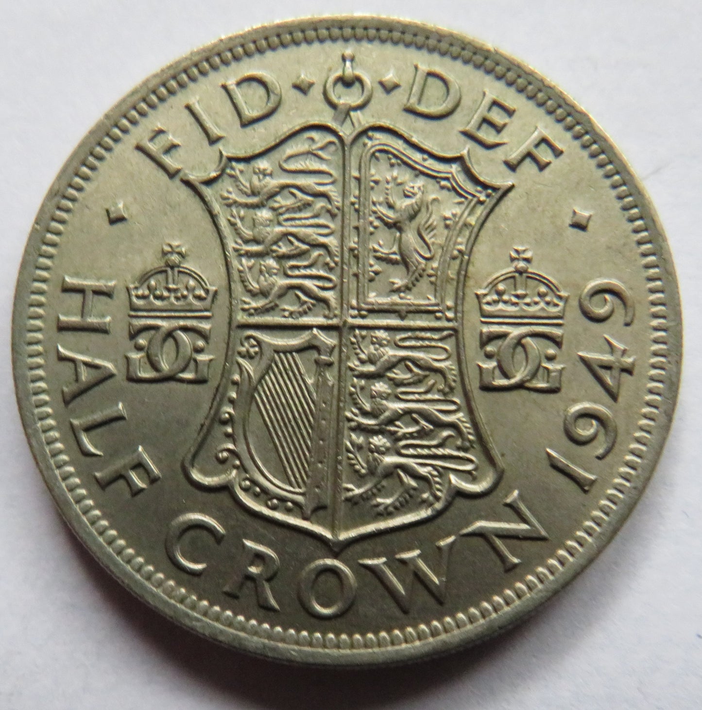 1949 King George VI Halfcrown Coin In Better Grade - Great Britain