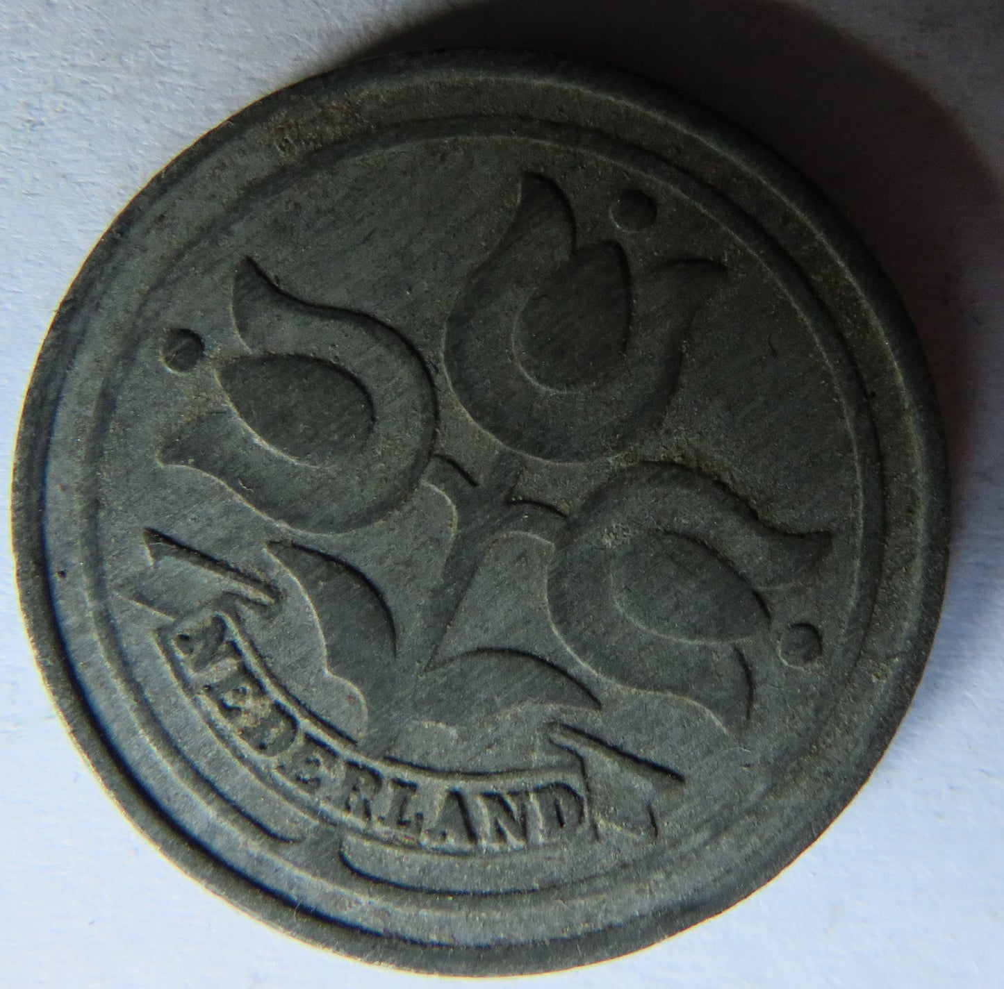 1942 Netherlands 10 Cents Coin