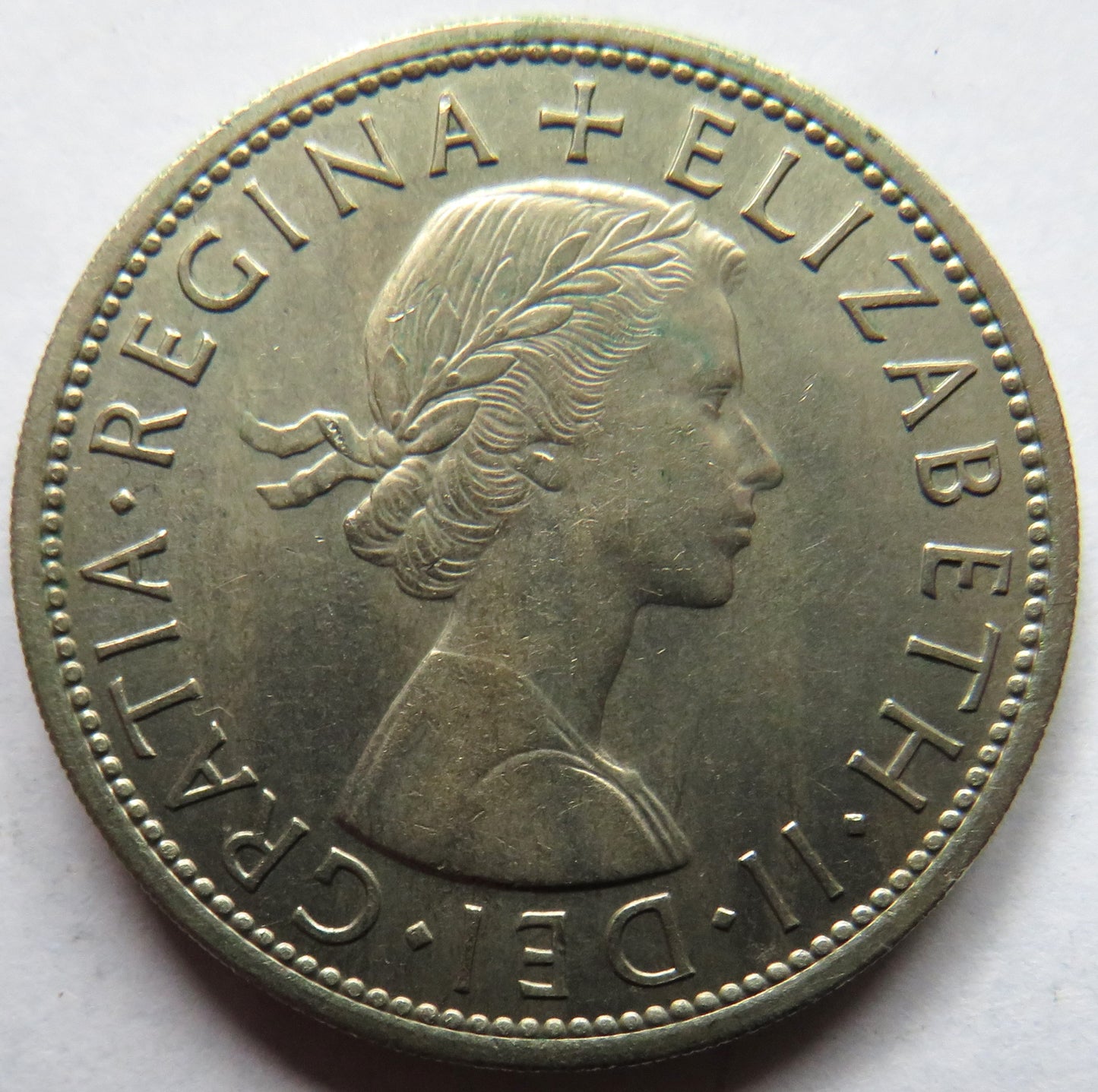 1959 Queen Elizabeth II Halfcrown Coin In Better Grade - Great Britain