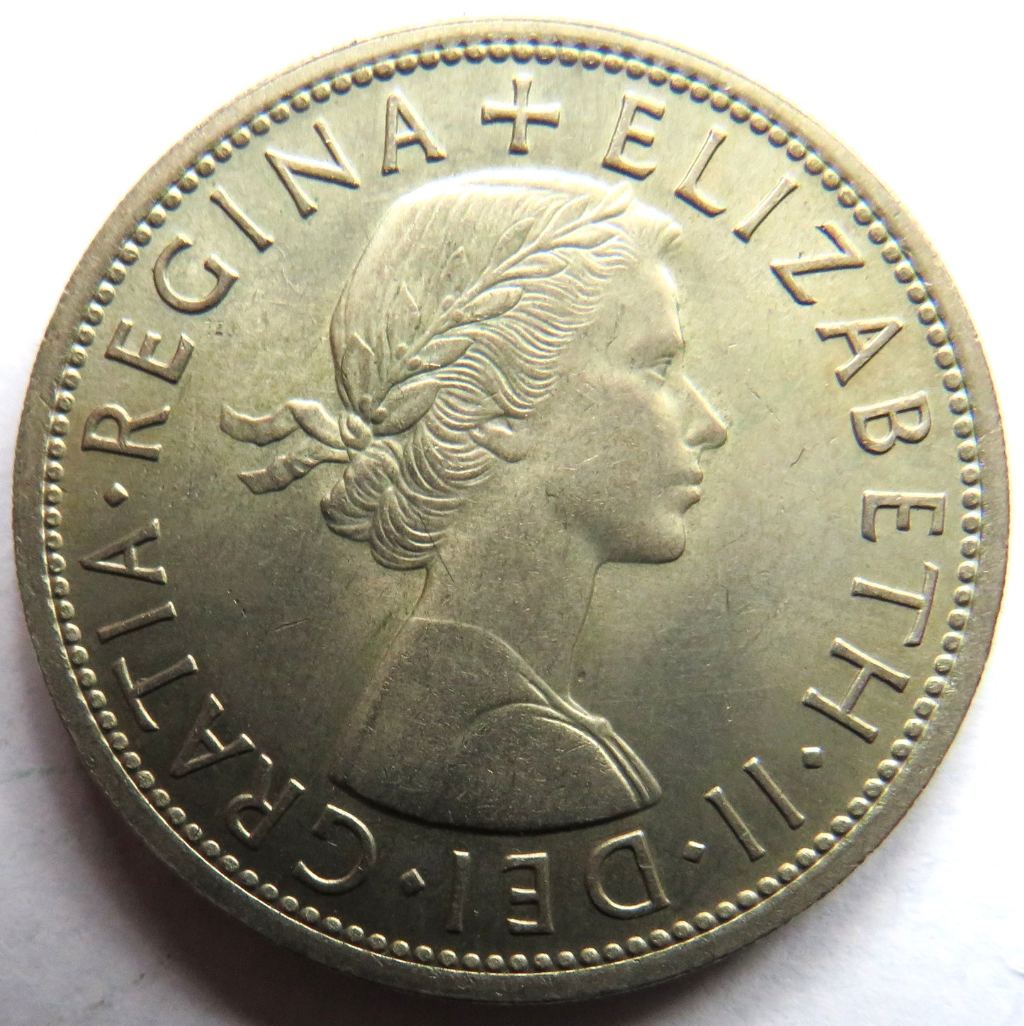 1960 Queen Elizabeth II Halfcrown Coin In Better Grade - Great Britain