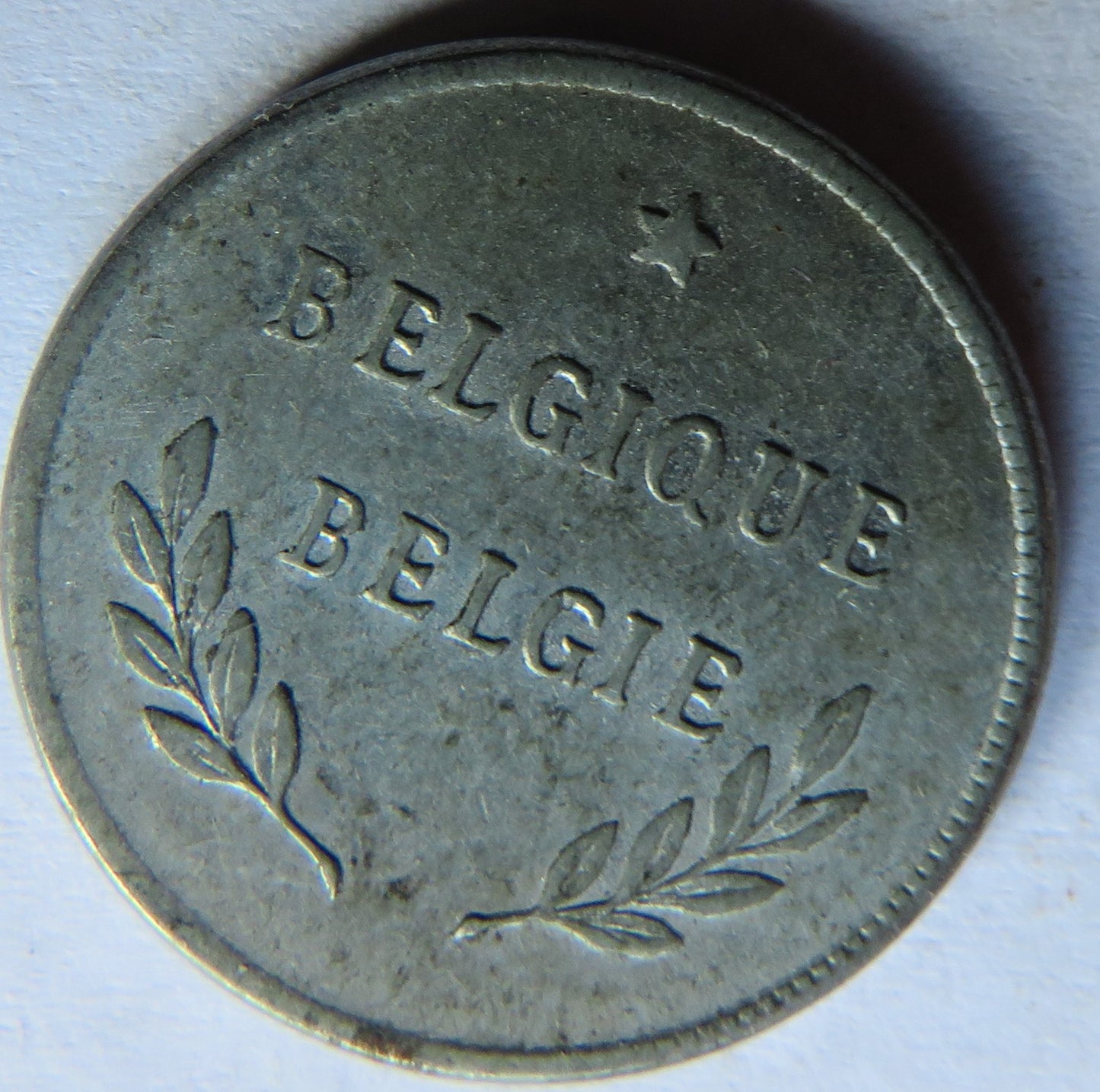 1944 Belgium 2 Francs Coin