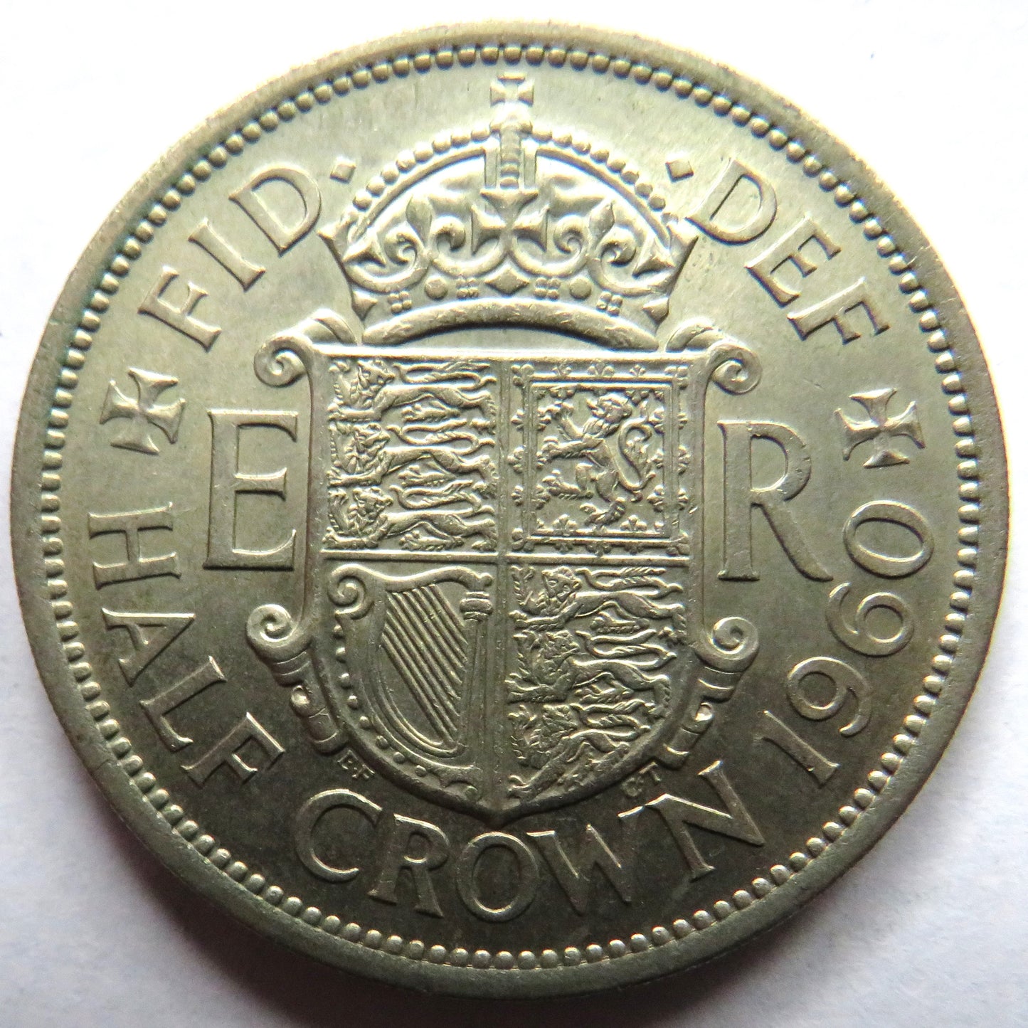 1960 Queen Elizabeth II Halfcrown Coin In Better Grade - Great Britain