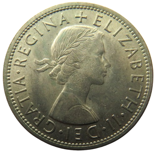 1960 Queen Elizabeth II Halfcrown Coin In Better Grade - Great Britain