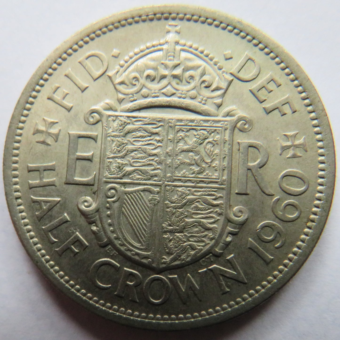 1960 Queen Elizabeth II Halfcrown Coin In Better Grade - Great Britain