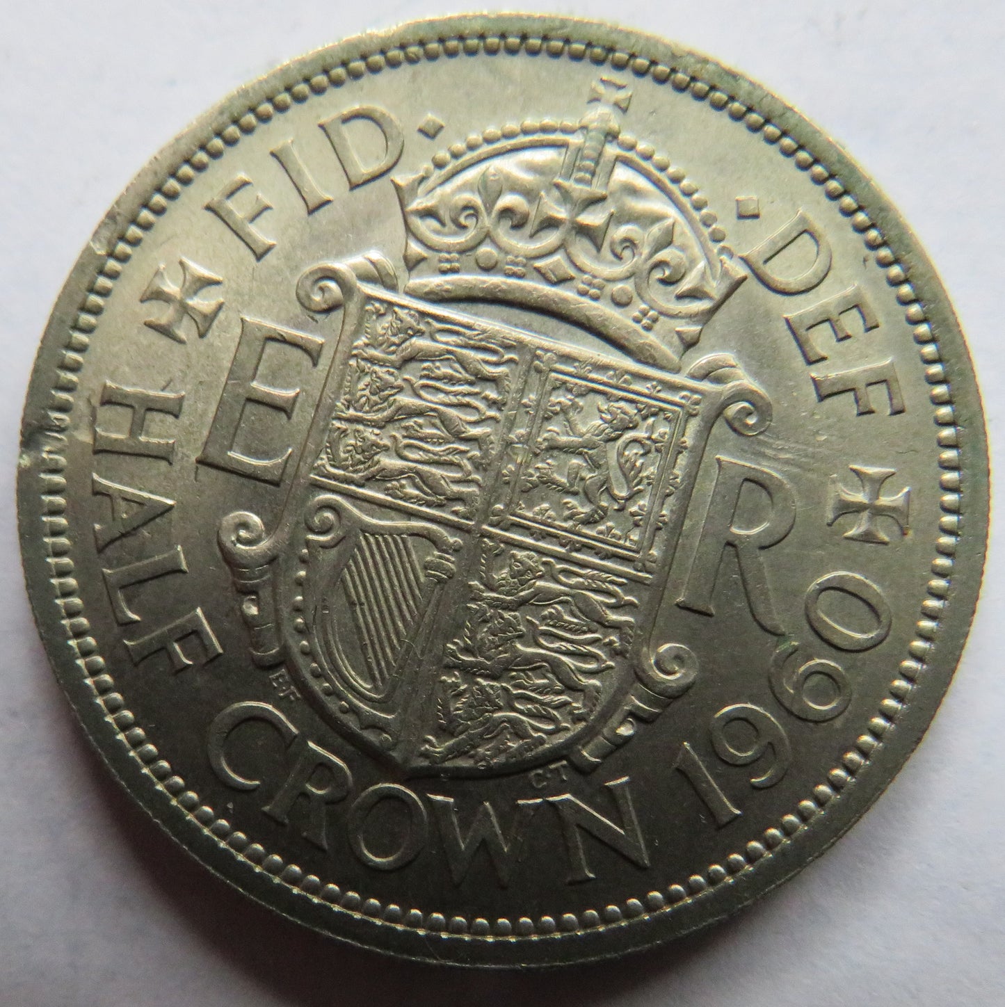 1960 Queen Elizabeth II Halfcrown Coin In Better Grade - Great Britain