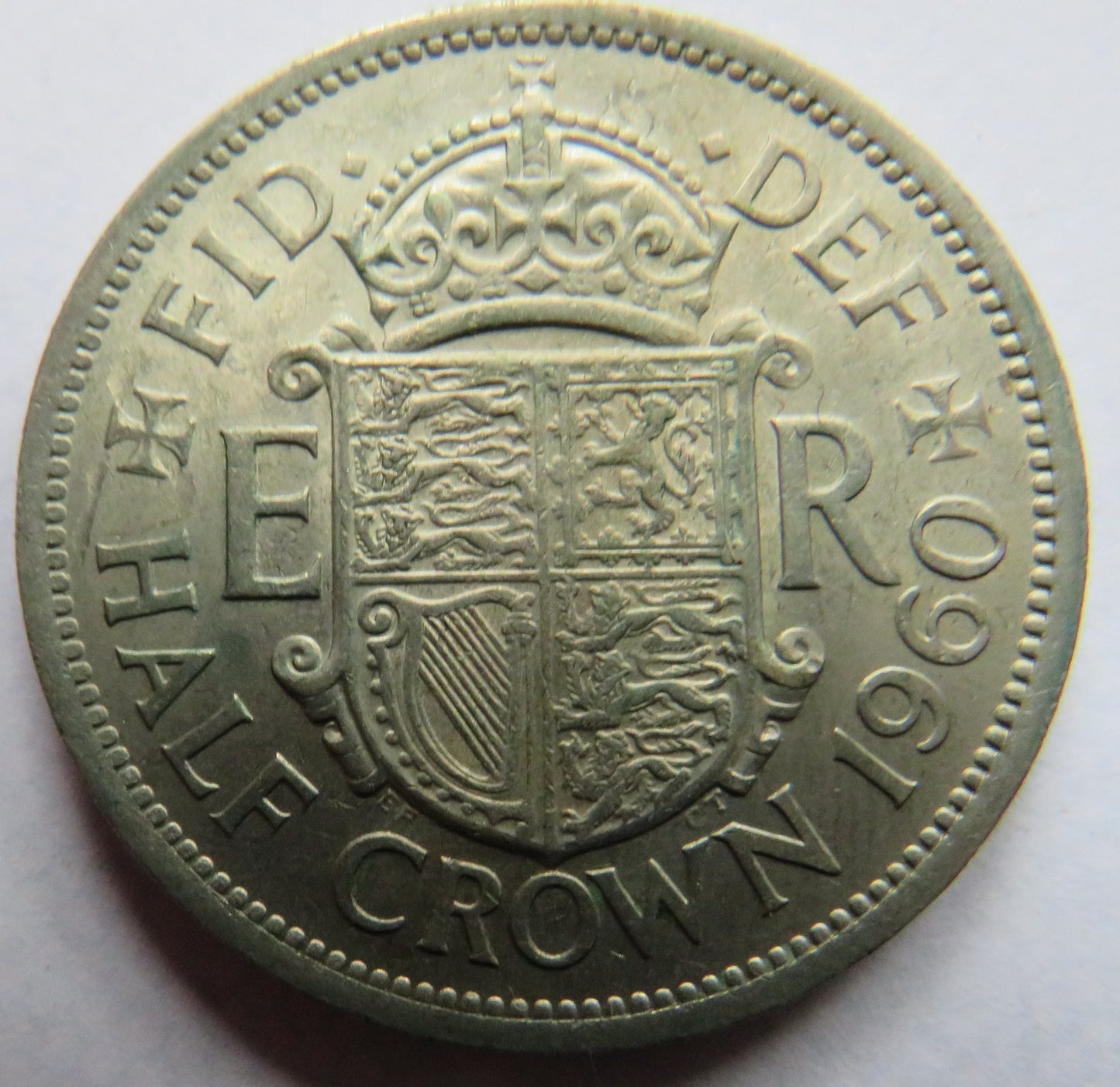 1960 Queen Elizabeth II Halfcrown Coin In Better Grade - Great Britain