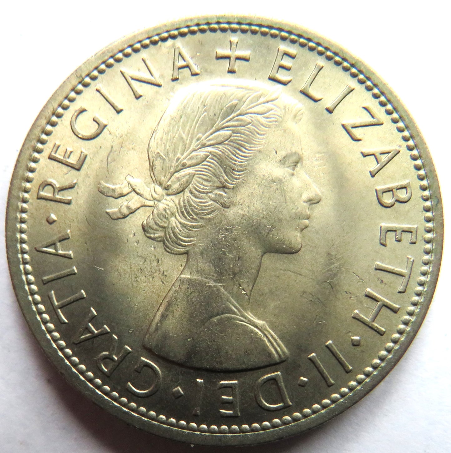 1960 Queen Elizabeth II Halfcrown Coin In High Grade - Great Britain