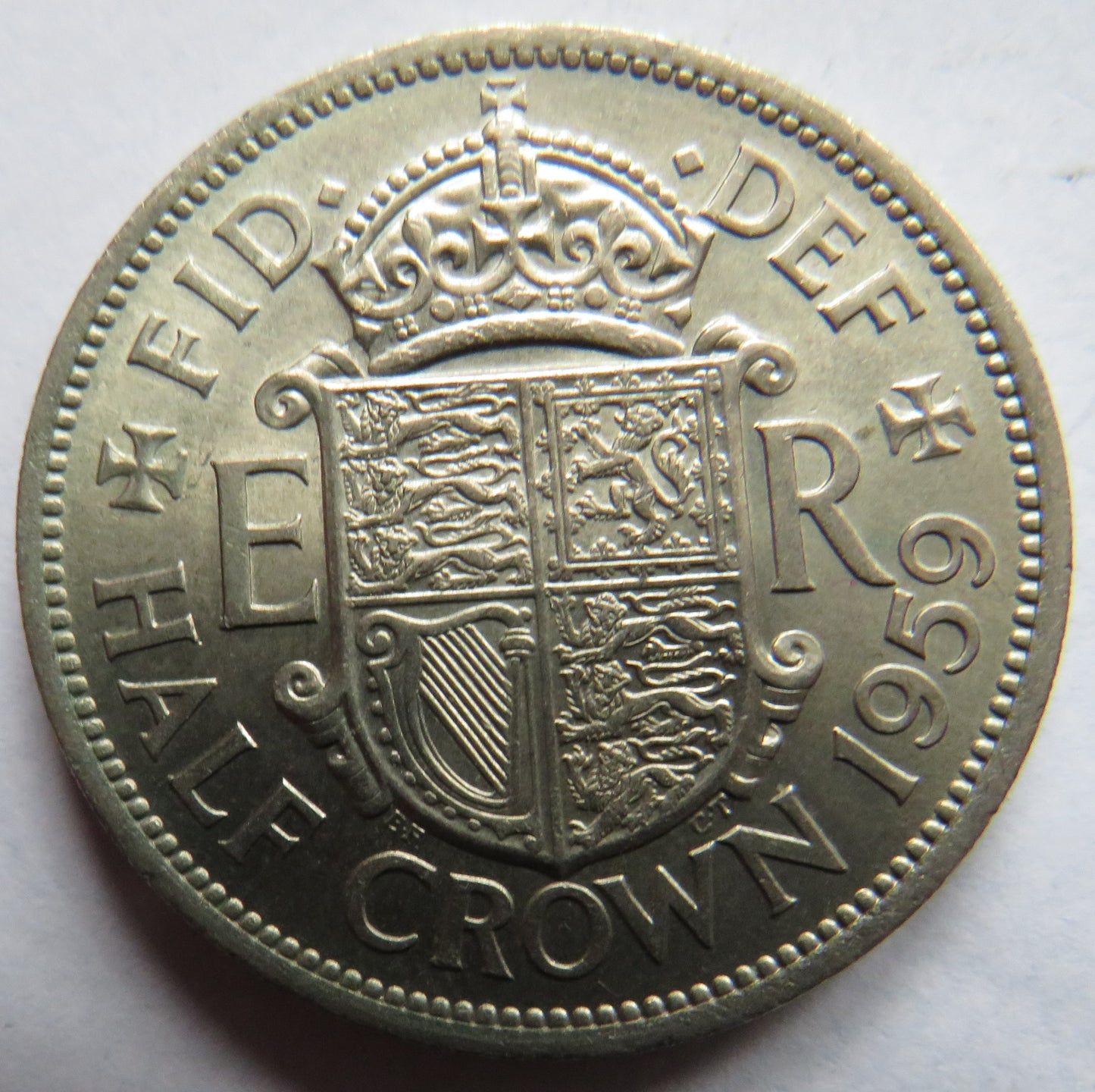 1959 Queen Elizabeth II Halfcrown Coin In Higher Grade - Great Britain