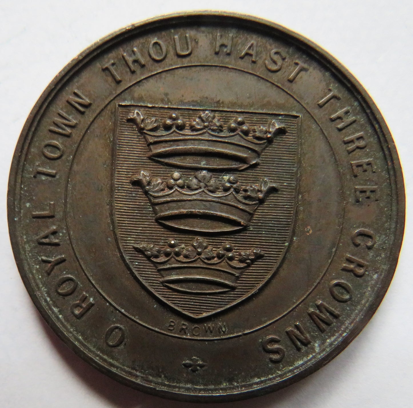 1897 Queen Victoria Diamond Jubilee Celebration At Hull Medal
