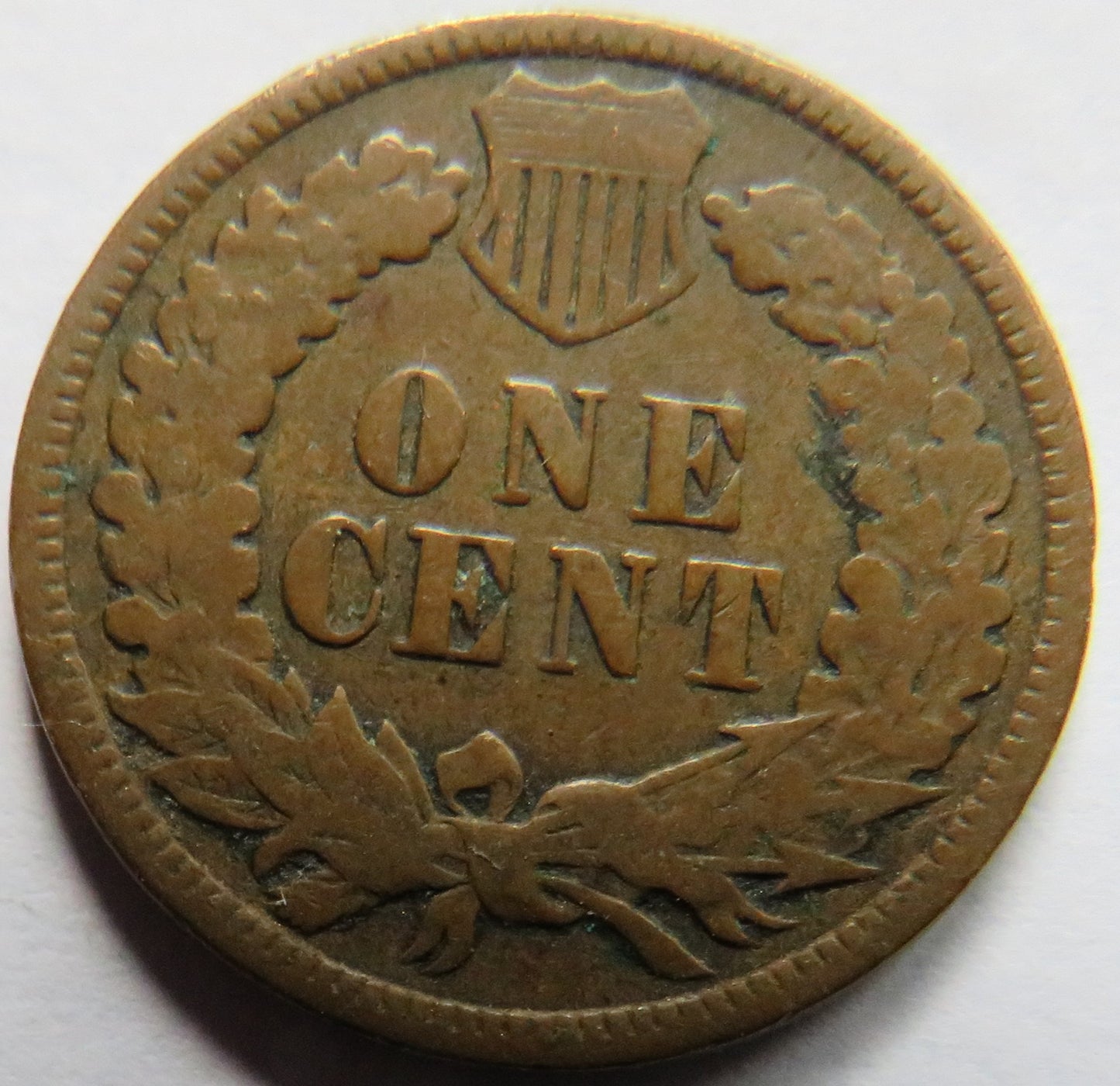 1891 USA Indian Head One Cent Coin