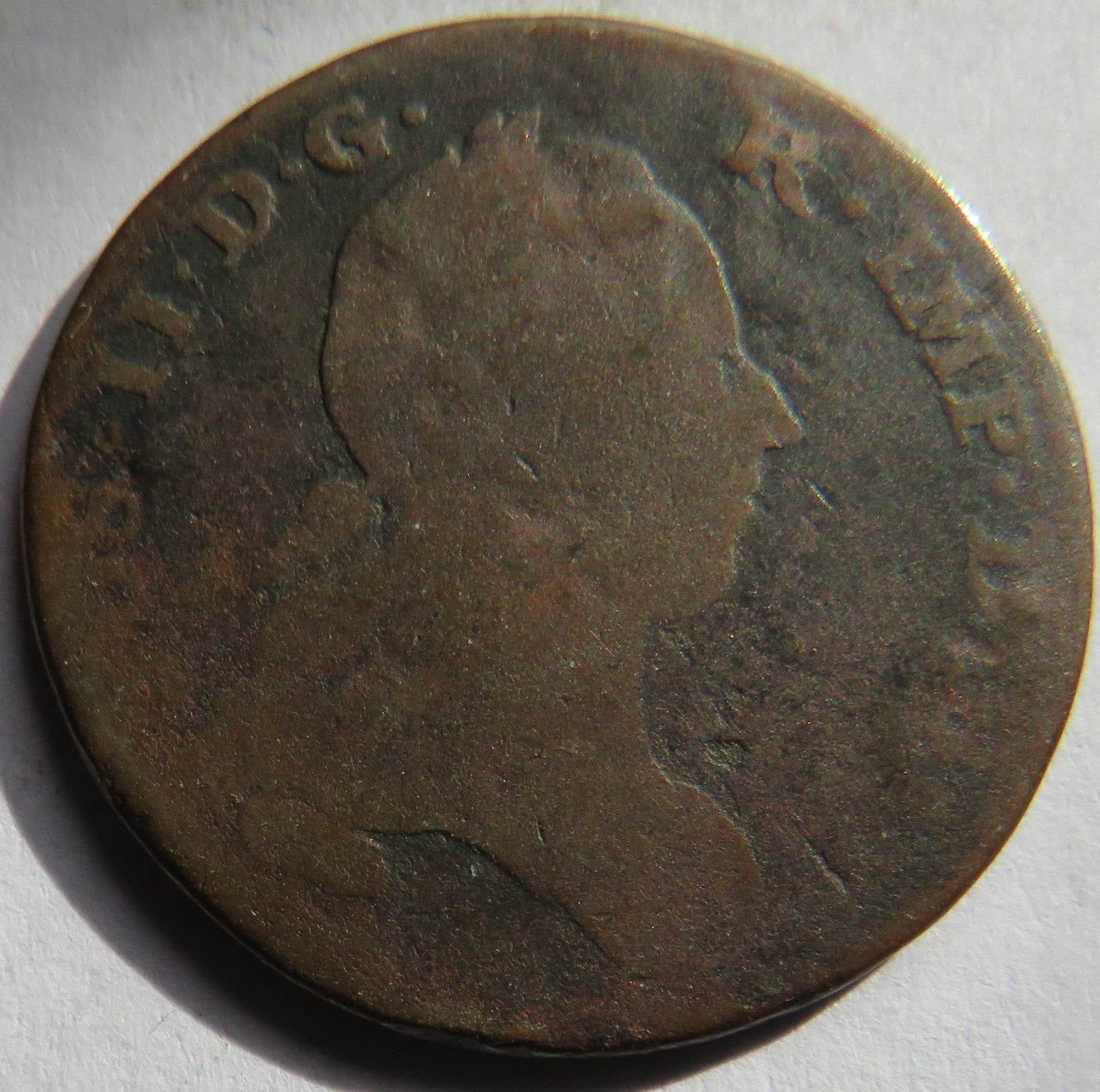 1789 Austrian Netherlands 2 Liard Coin