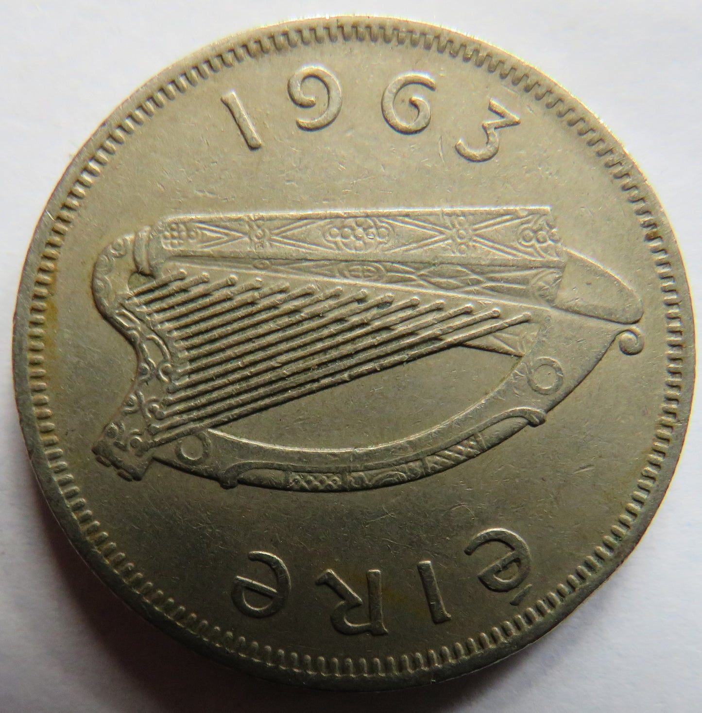 1963 Ireland Florin / 2 Shillings Coin