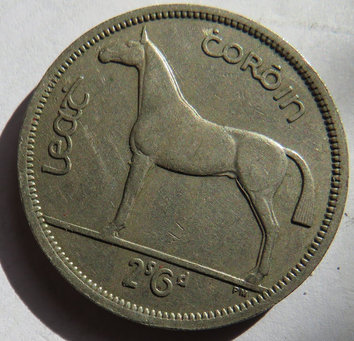 1961 Ireland Eire Halfcrown Coin