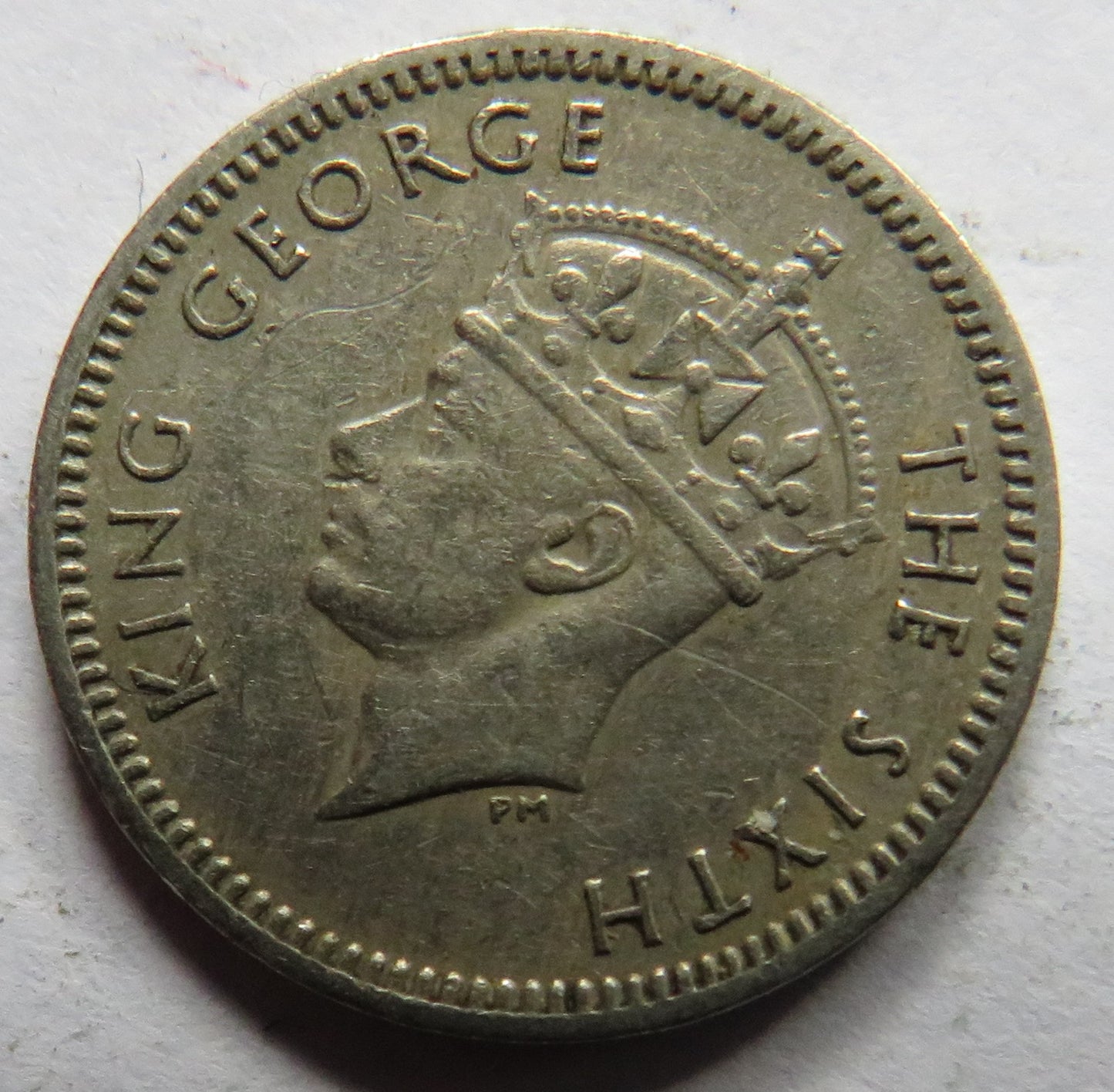 1948 King George VI Southern Rhodesia Threepence Coin