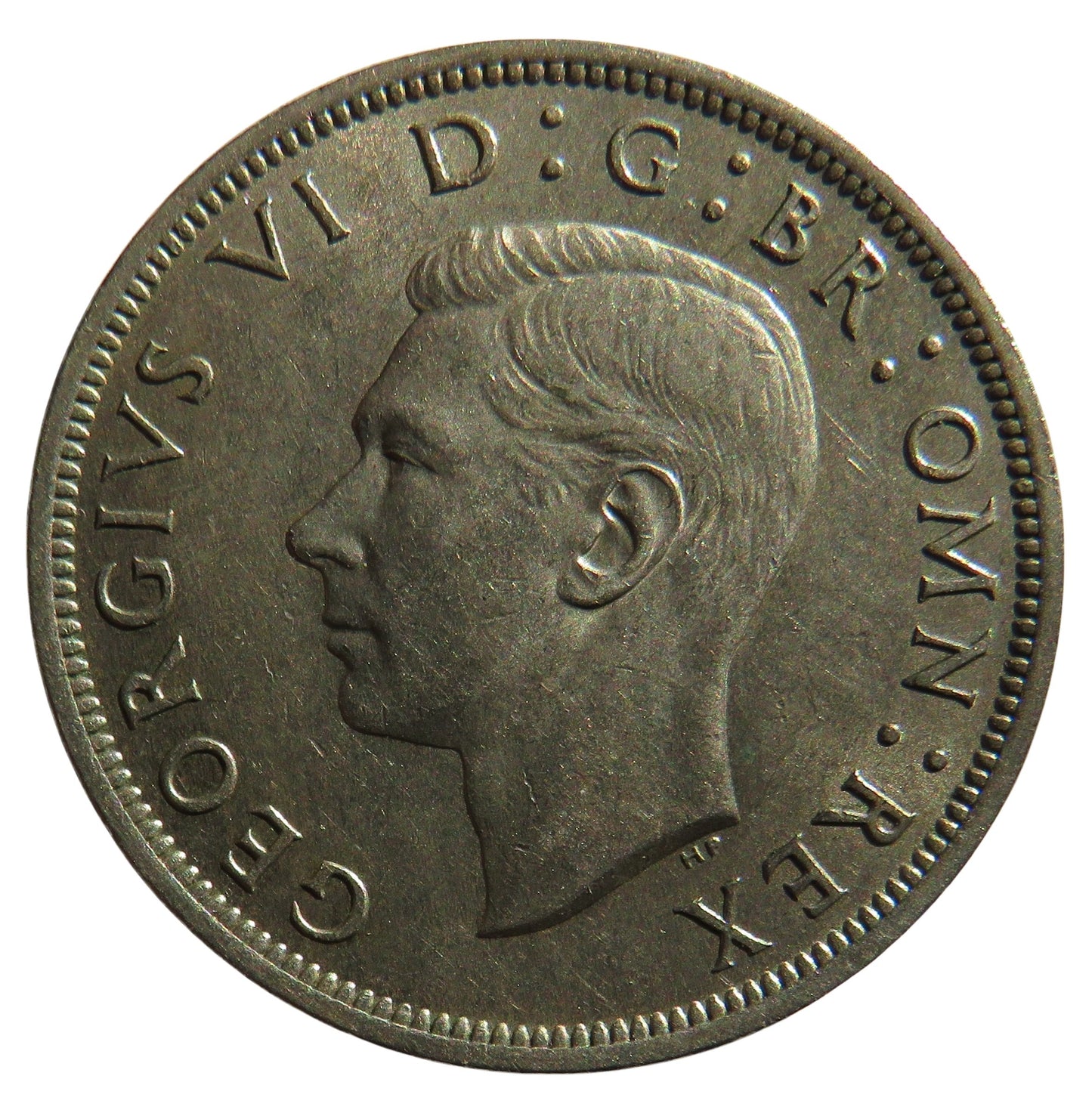 1948 King George VI Halfcrown Coin - Great Britain