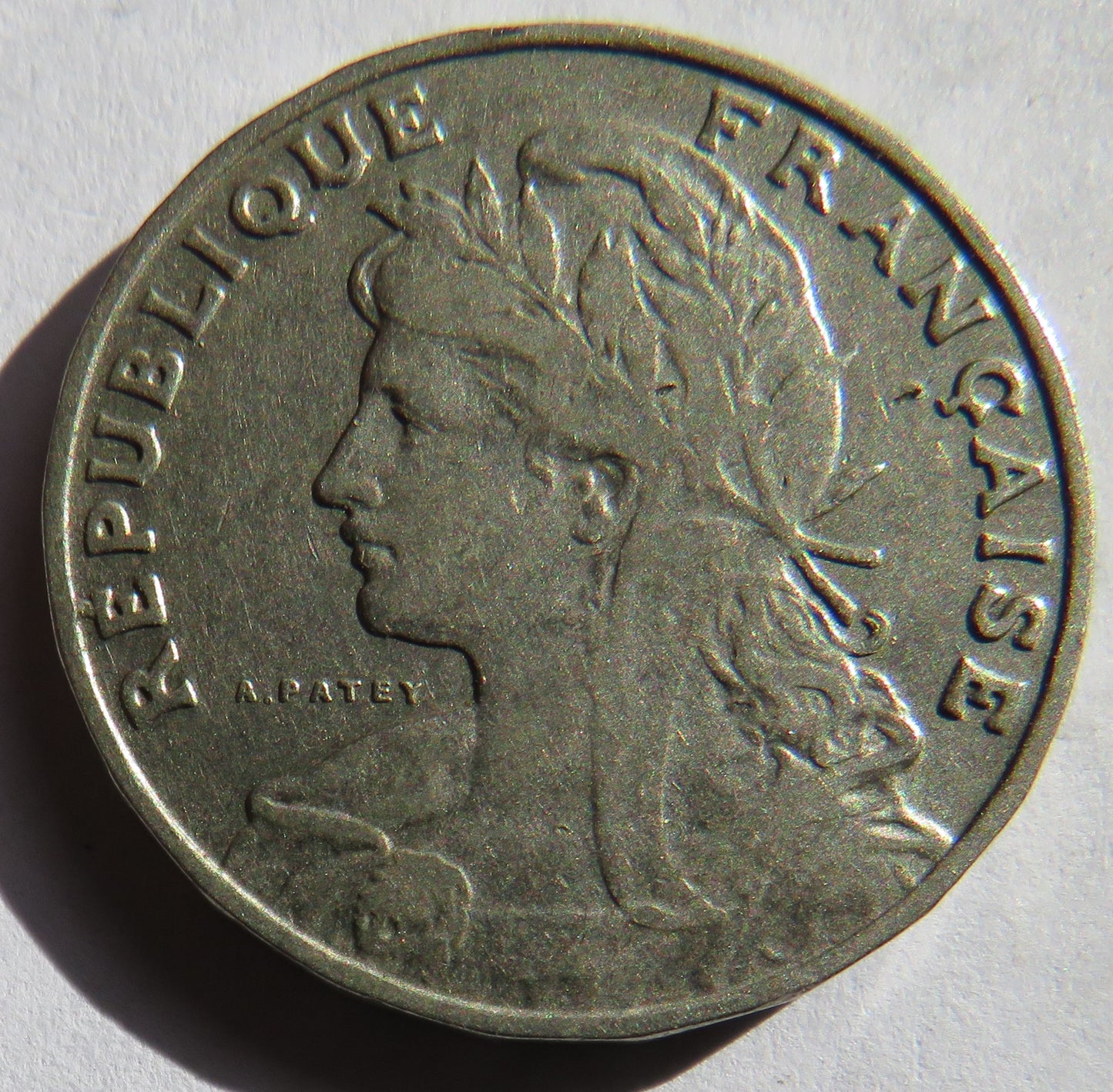 1905 France 25 Centimes Coin
