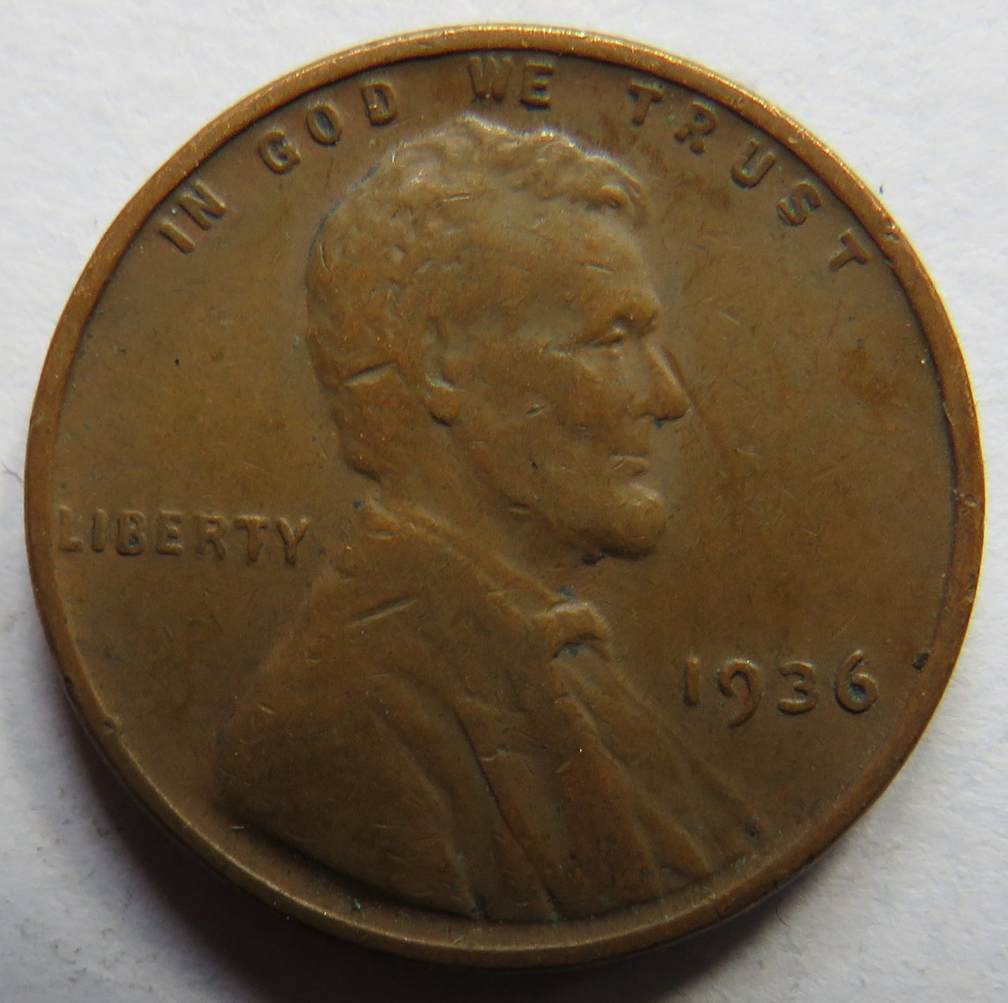 1936 USA Lincoln One Cent Coin
