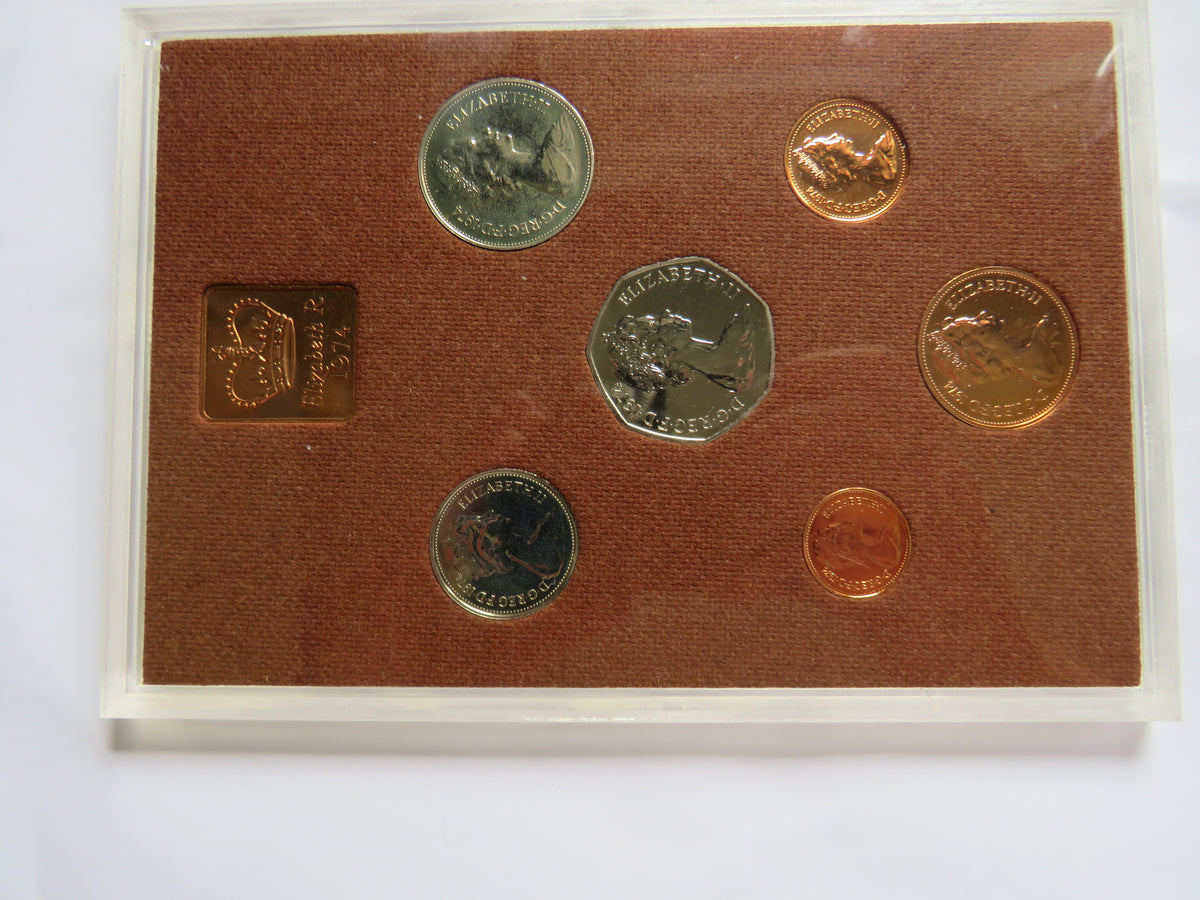 1974 The Coinage of Great Britain & Northern Ireland Proof Set By The Royal Mint