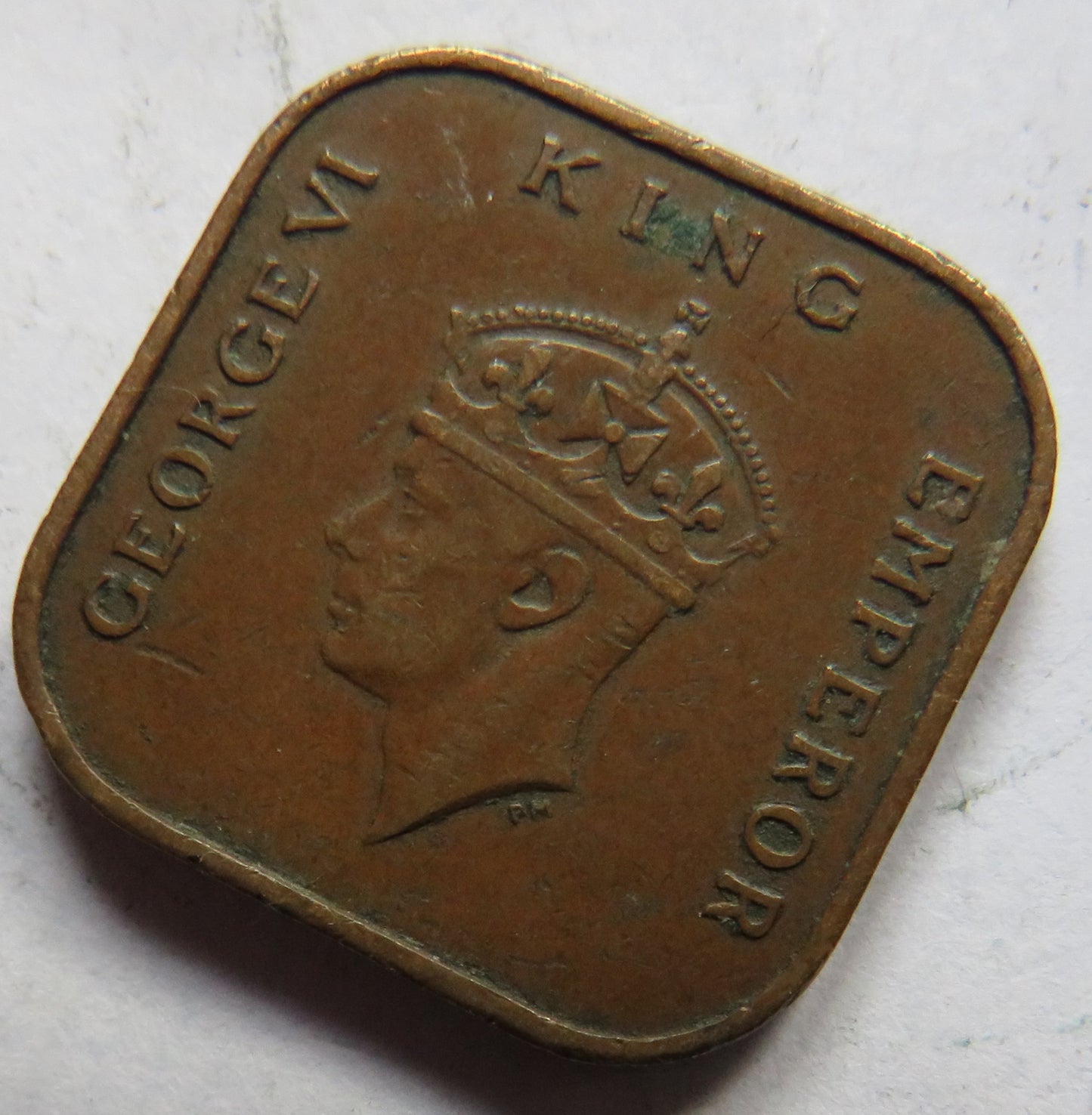 1939 King George VI Commissioners of Currency One Cent Coin
