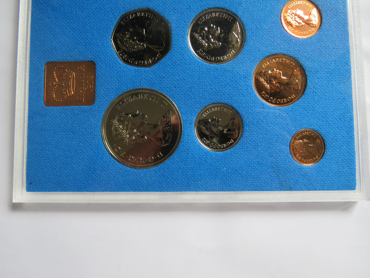 1972 The Decimal Coinage of Great Britain & Northern Ireland Proof Set By The Royal Mint