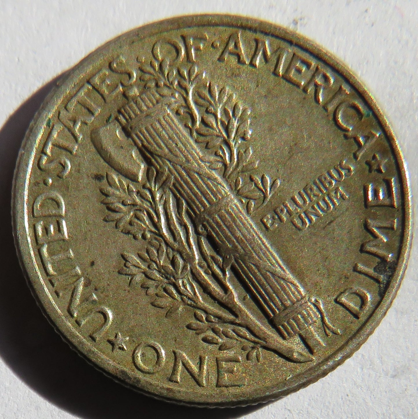 1943 USA Silver Mercury Dime Coin