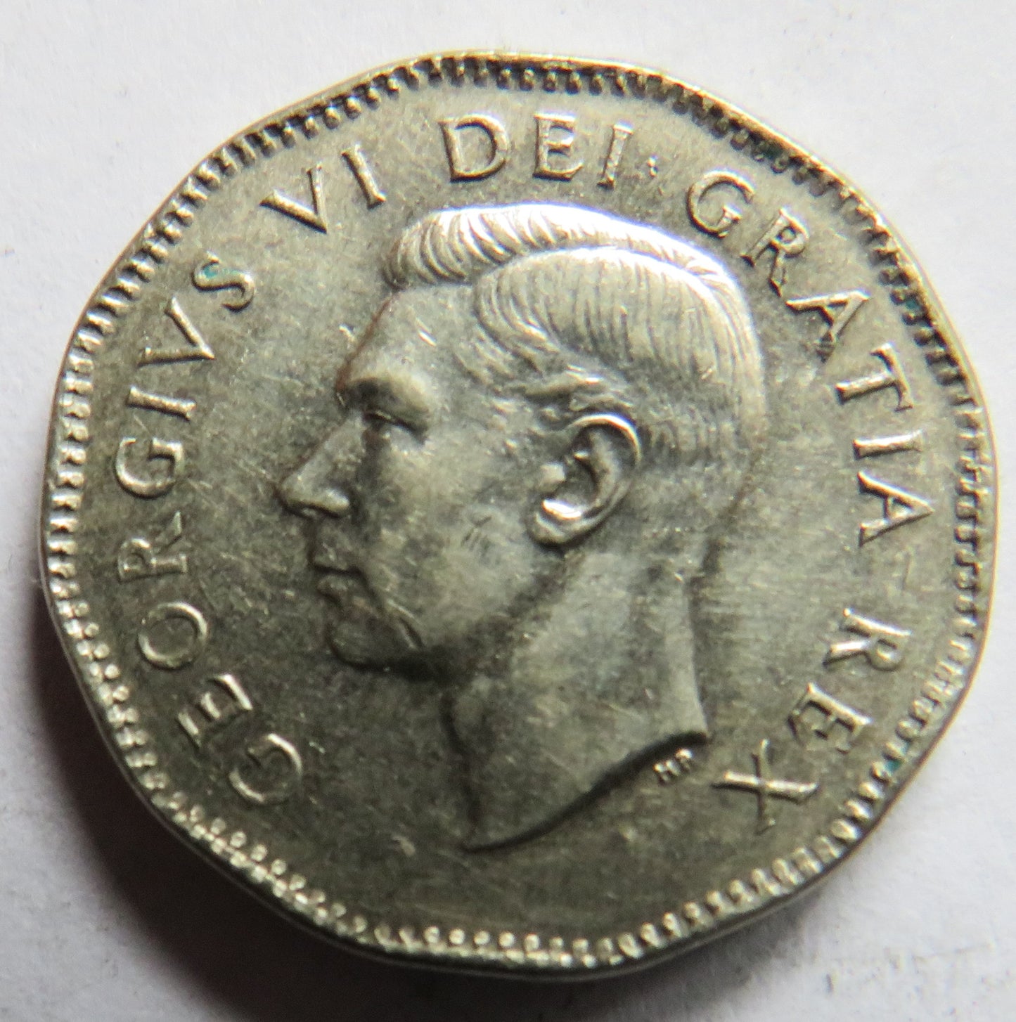 1751-1951 King George VI Canada 5 Cents Coin