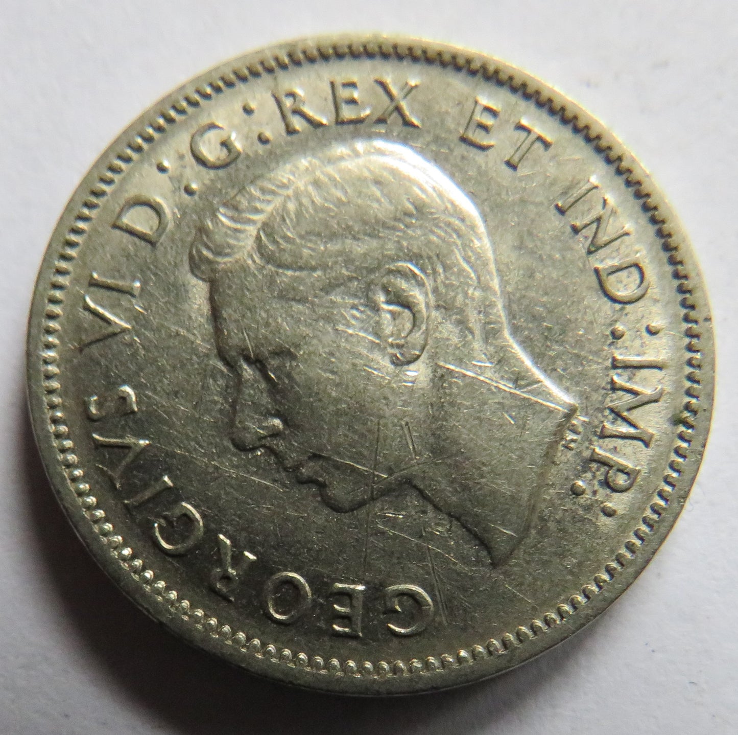 1940 King George VI Canada 5 Cents Coin