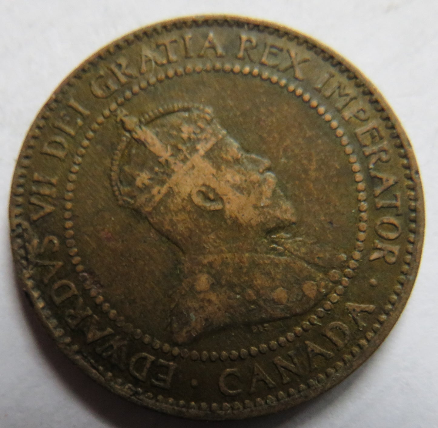 1903 King Edward VII Canada One Cent Coin