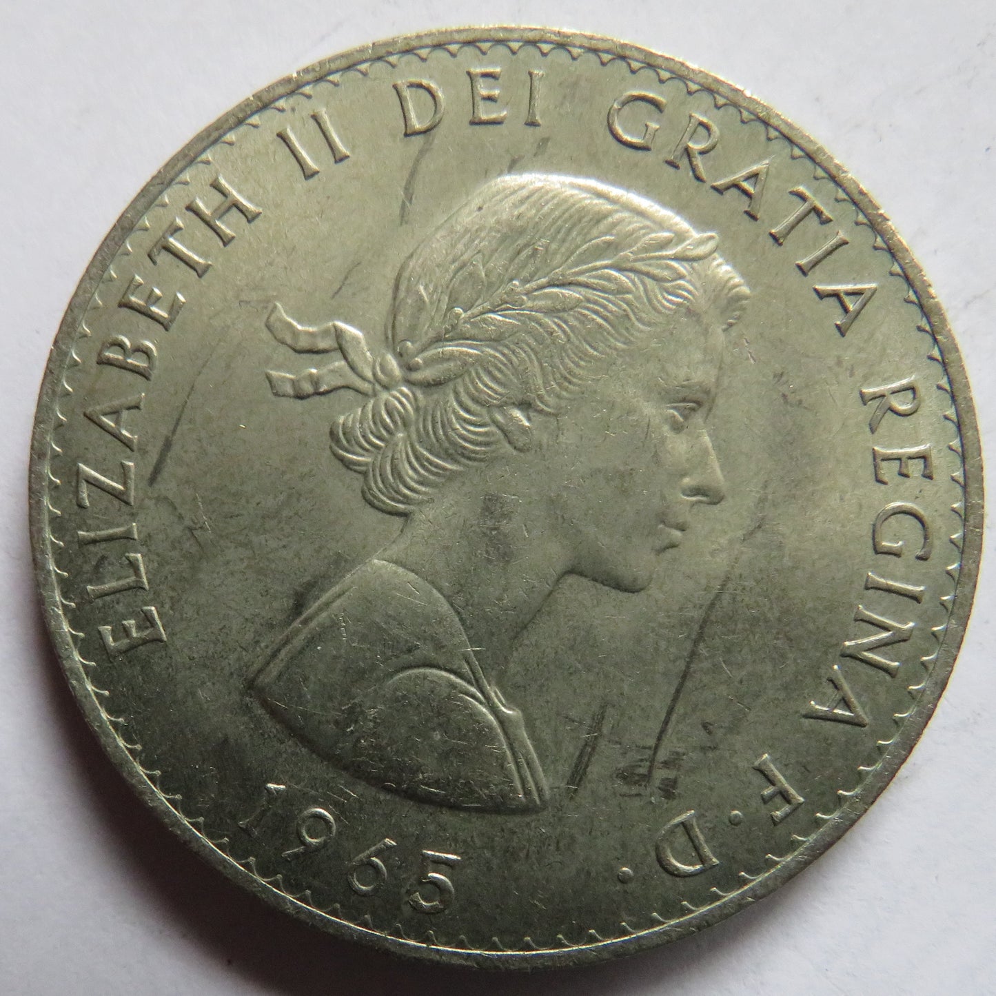 1965 Winston Churchill Commemorative Crown Coin - Great Britain