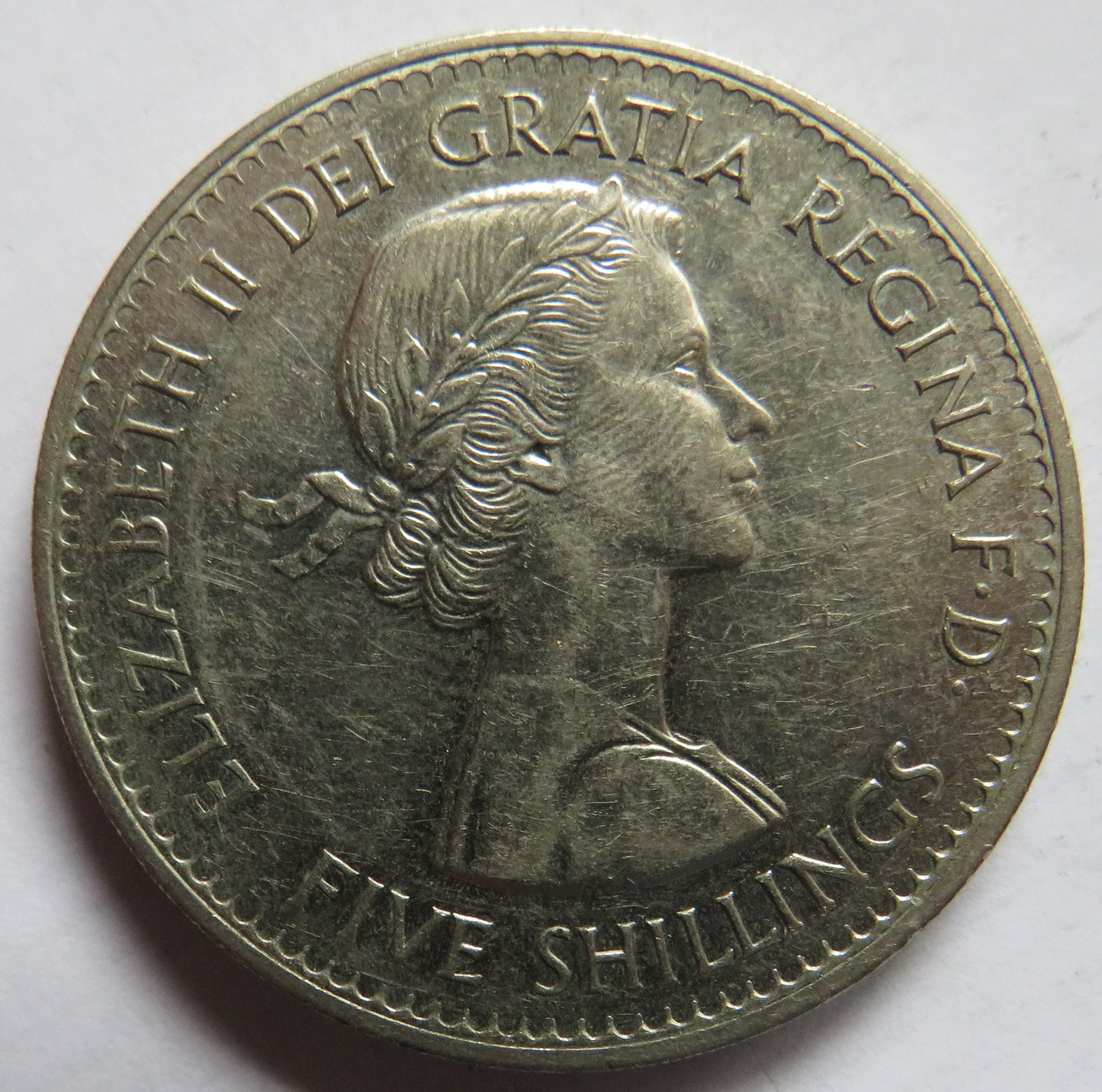 1960 Elizabeth II Crown Coin - British Exhibition in New York