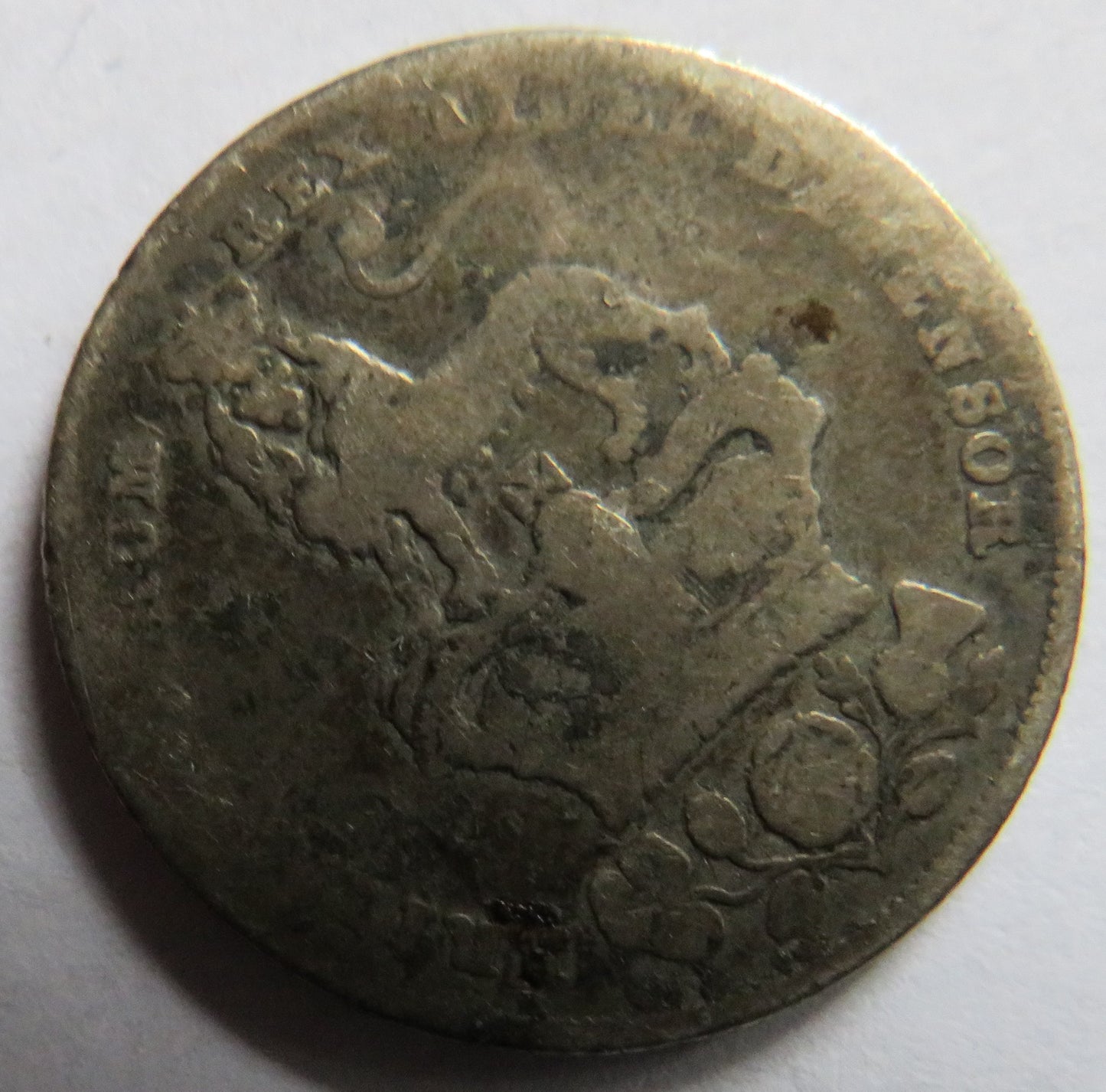 1826 King George IV Silver Shilling Coin - Great Britain