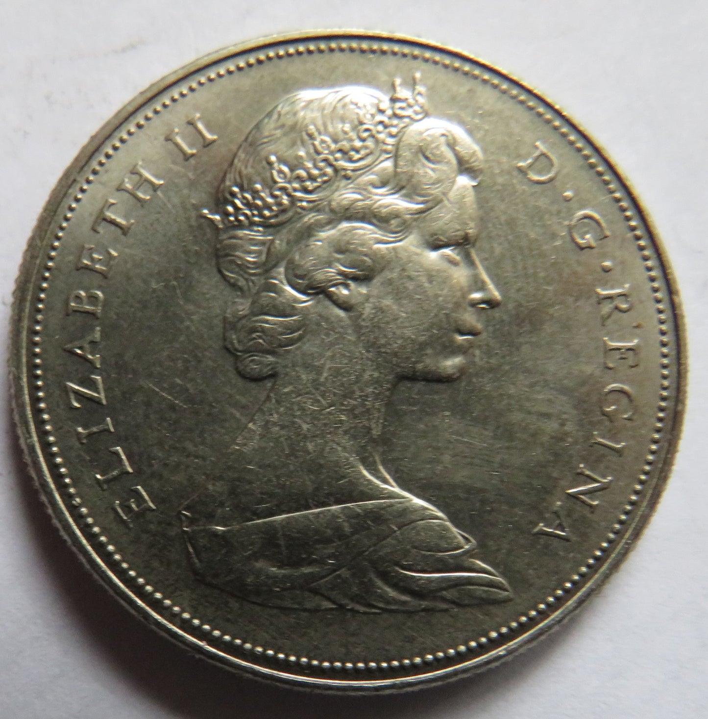 1968 Queen Elizabeth II Canada $1 One Dollar Coin
