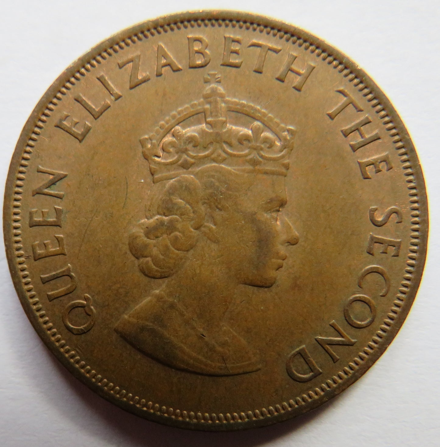 1966 Queen Elizabeth II Jersey 1/12 Shilling Coin