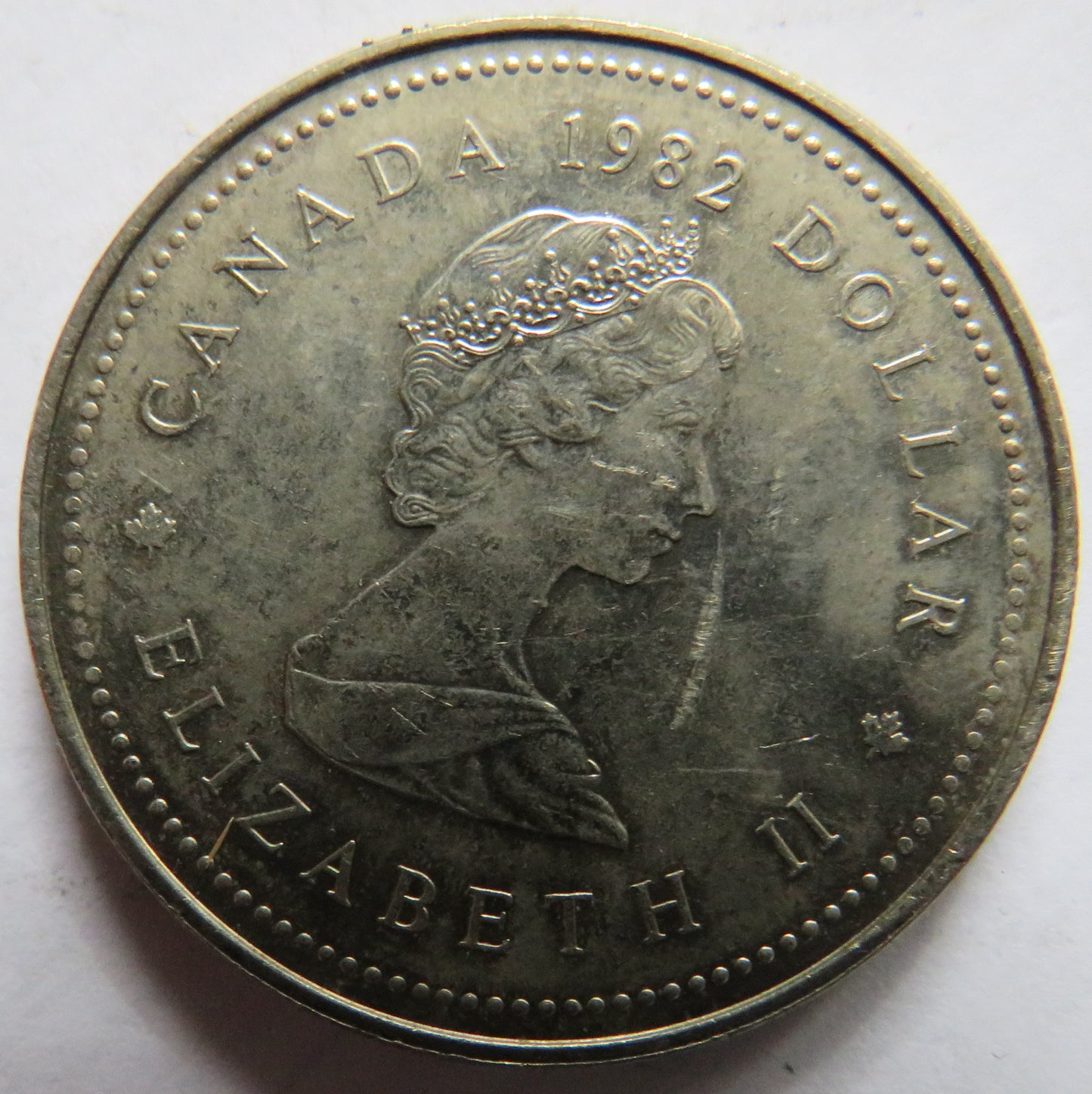 1982 Canada $1 One Dollar 1867 Confederation Constitution.