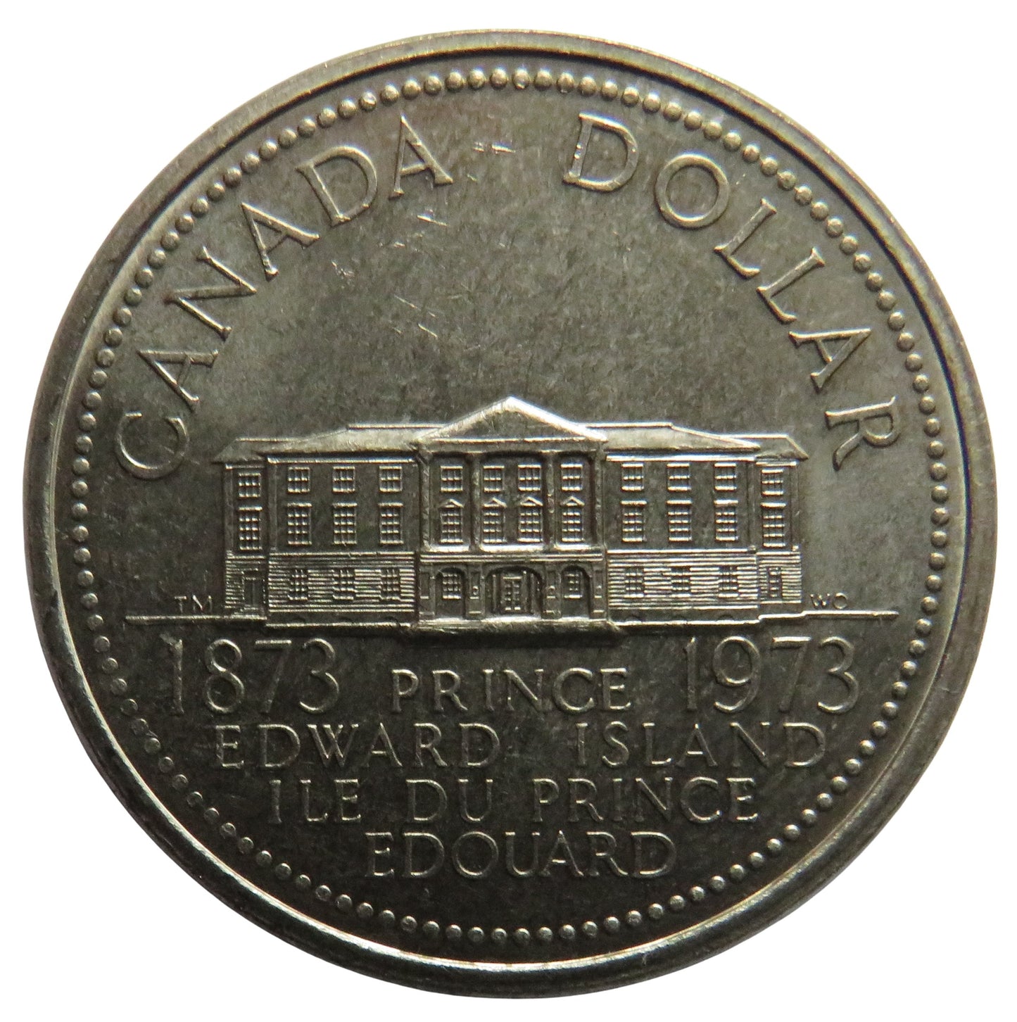 1873-1973 Prince Edward Island Canada $1 One Dollar Coin
