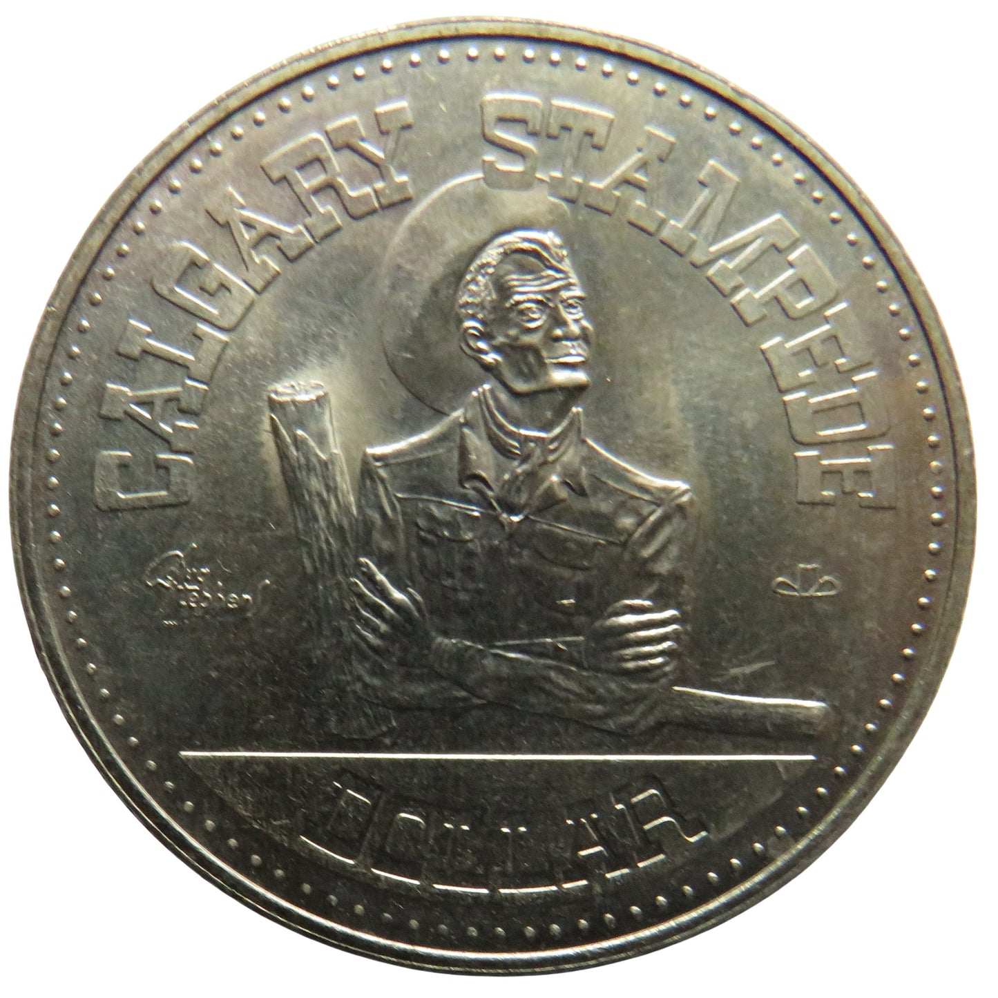 1979 Calgary Stampede $1 One Dollar Calgary Solar Salute