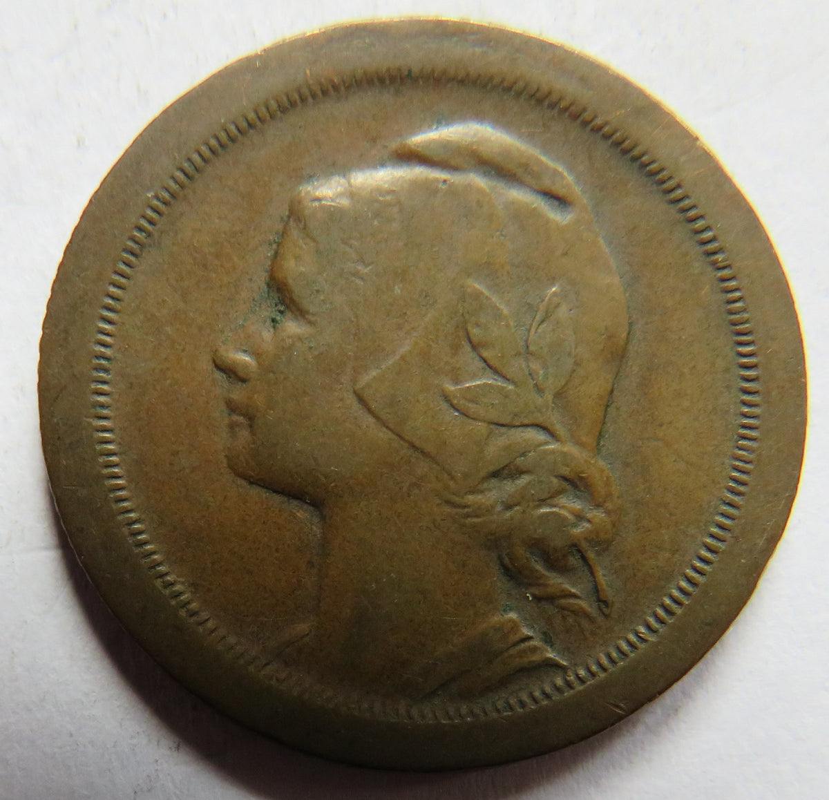 1925 Portugal 20 Centavos Coin image 3