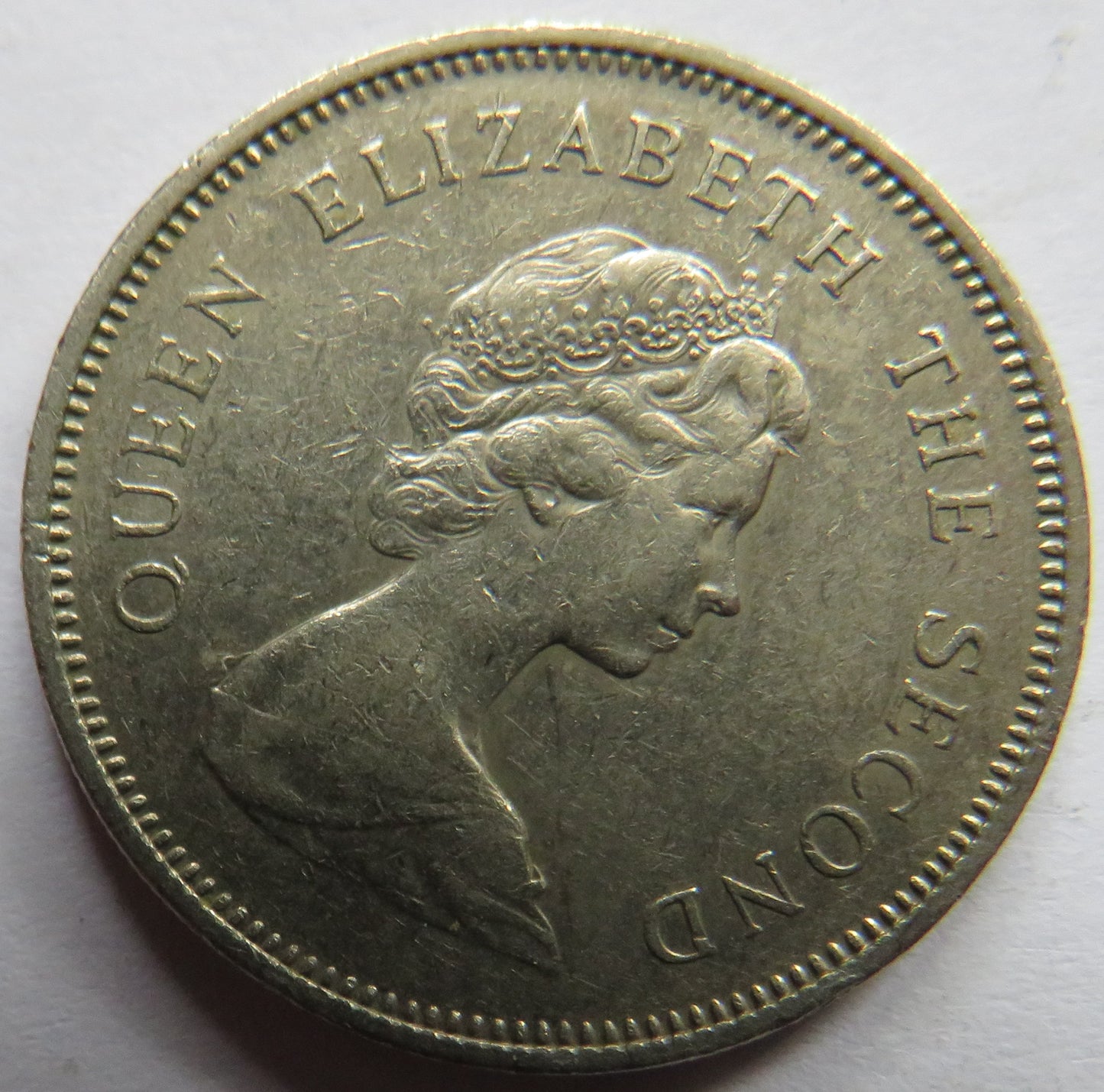 1980 Hong Kong $1 One Dollar Coin