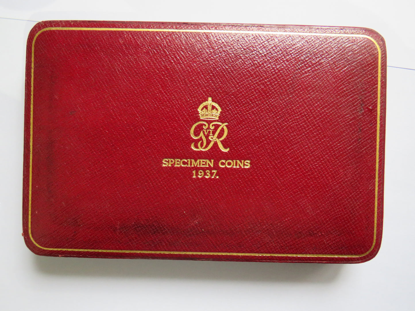 1937 King George VI Specimen 15 Coin Set In Original Case Inc Maundy Set